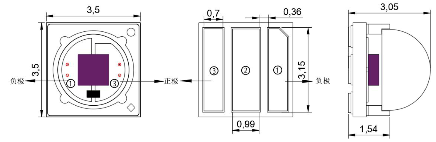 LD2AHAA Deep UV LED - Image 4